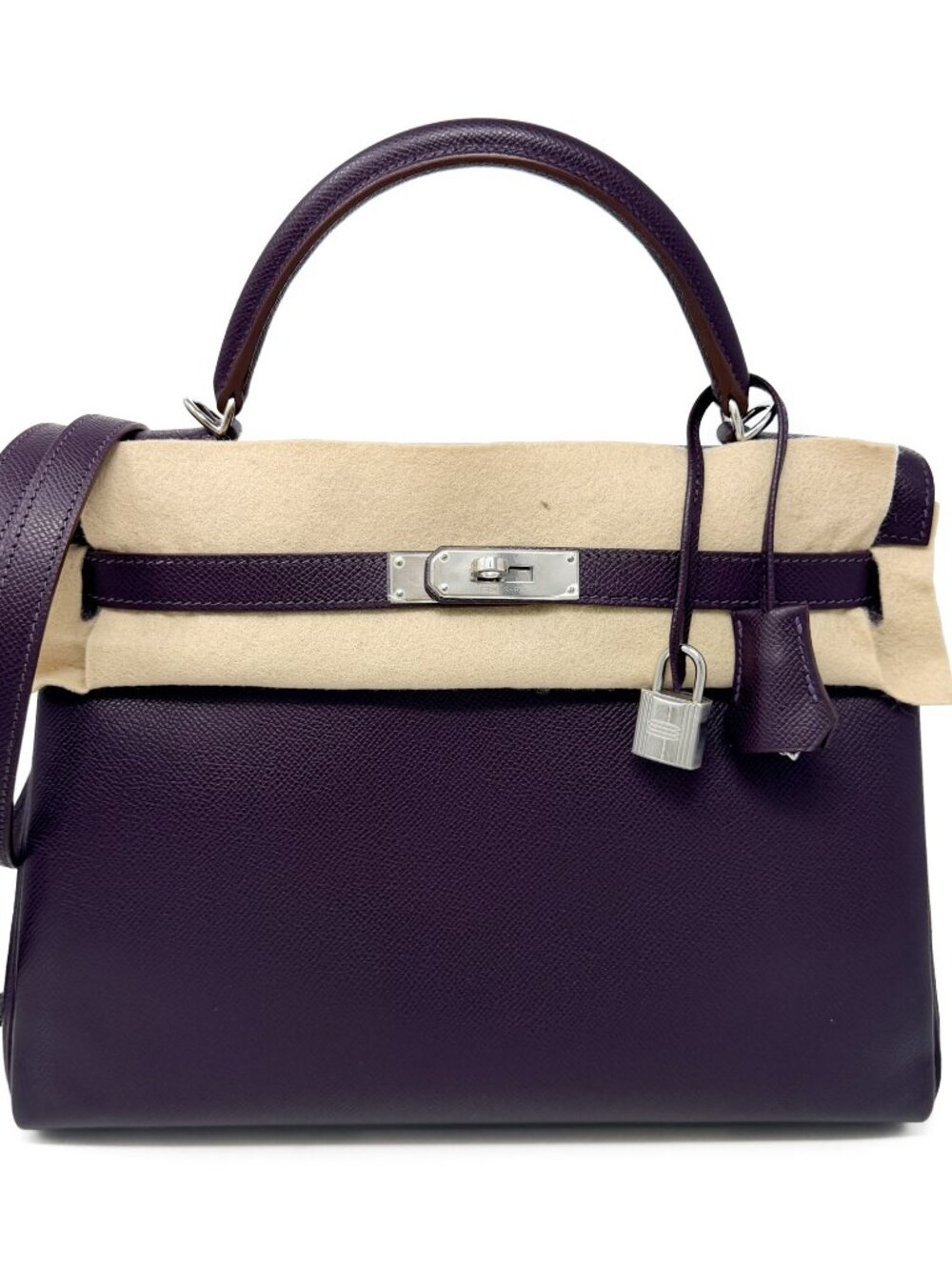 Hermes Retourne Raisin Epsom Kelly 28